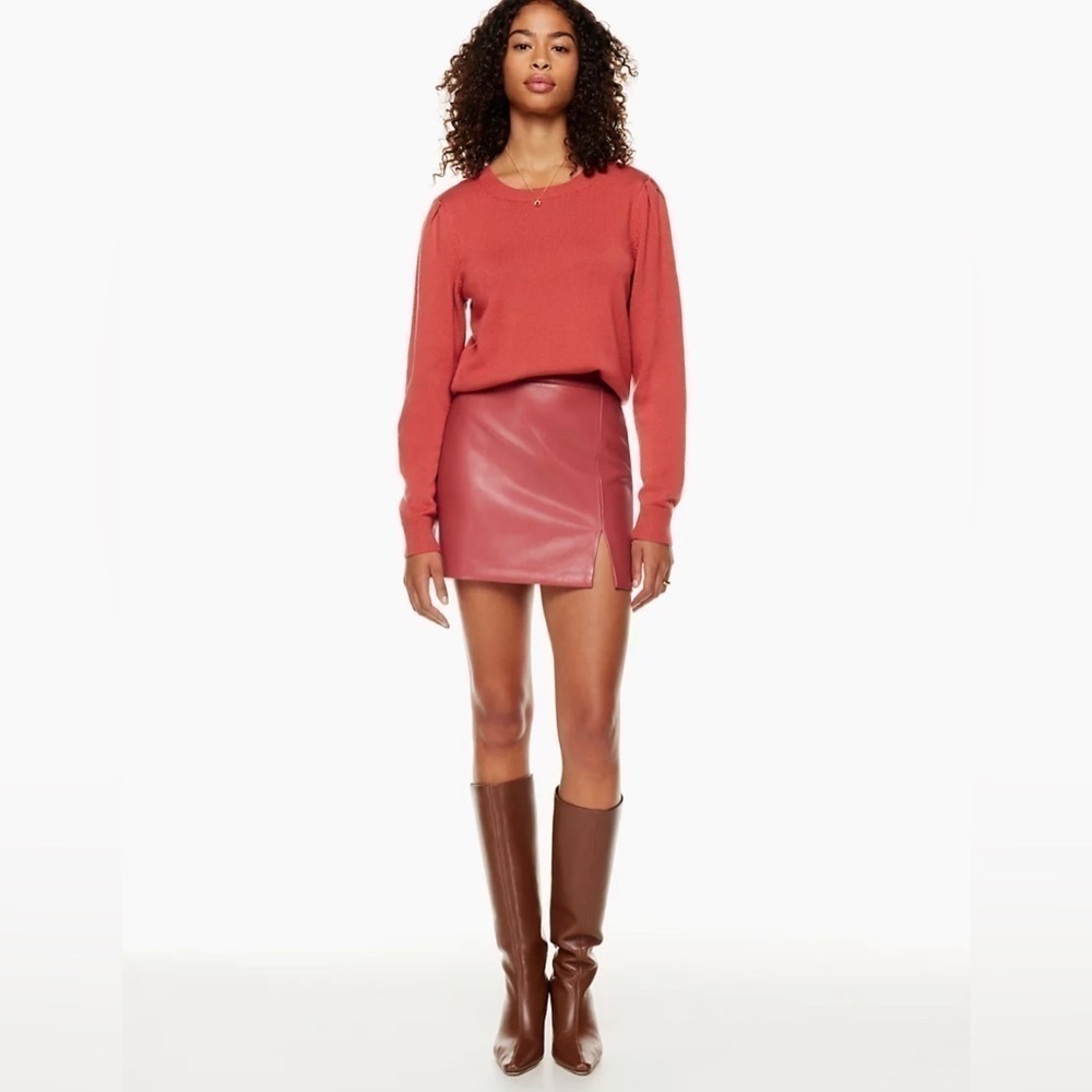 Aritzia Wilfred Patio Mini Skirt